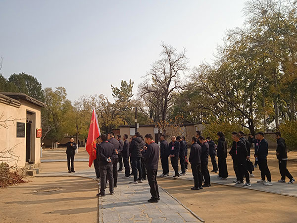 西柏坡红色教育现场教学